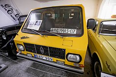 Lithuania's vintage car museum.