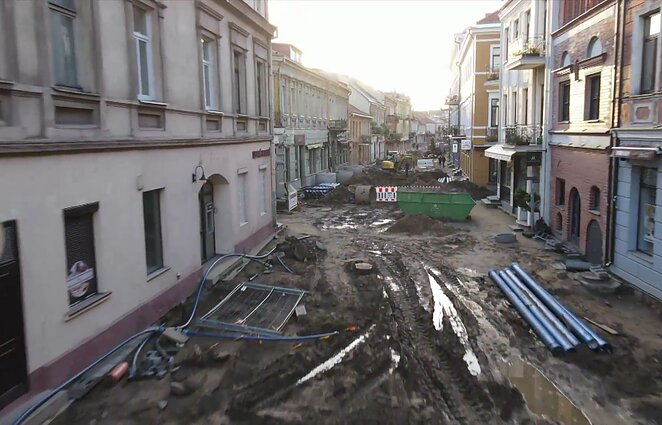 Tęsiasi diskusijos dėl Vilniaus gatvės rekonstrukcijos: baiminamasi istorinio paveldo sunaikinimo