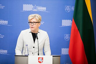 Lietuvos premjerė I. Šimonytė Lietuvos premjerė I. Šimonytė