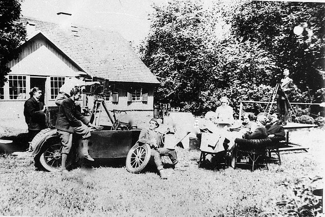 Filmuojamas filmas „Onytė ir Jonelis“ Aleksoto dvare Filmuojamas filmas „Onytė ir Jonelis“ Aleksoto dvare
