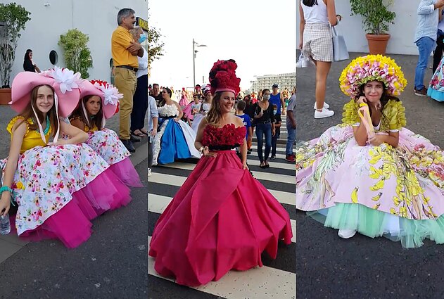 Gražiausios prasidėjusio Madeiros gėlių festivalio akimirkos