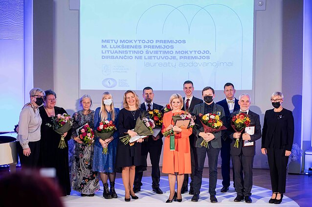 Pagerbti Metų mokytojai Pagerbti Metų mokytojai
