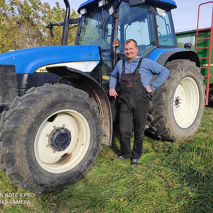 Iš asmeninio Mariaus Drūčio archyvo., Kupiškio r. pieno ūkio šeimininkas Marius Drūtys.