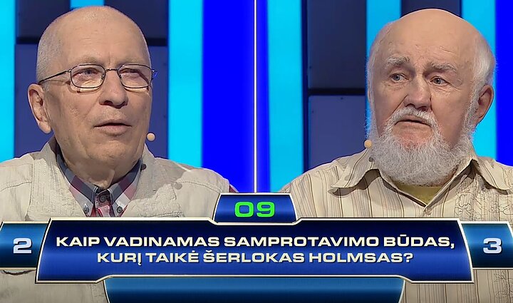 Kas ir kodėl? Kaip vadinamas Šerloko Holmso naudotas samprotavimo būdas?