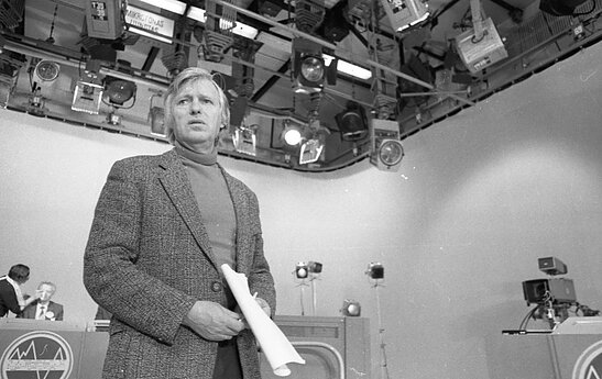 „TV apžiūros“ filmavimui ruošiasi režisierius Anupras Lauciūnas.