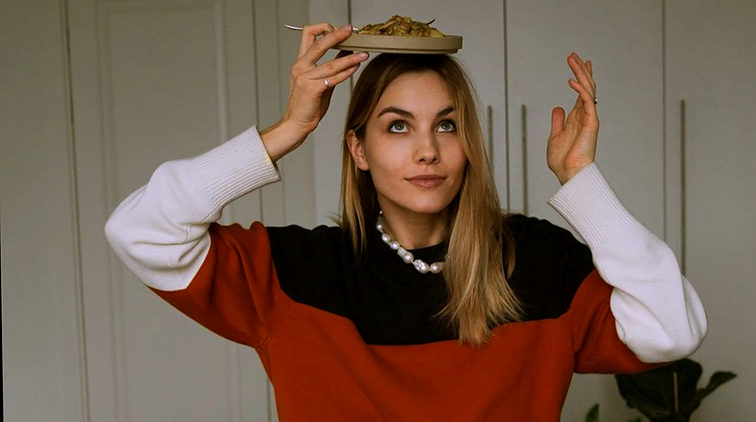 Julija Steponavičiūtė griauna mitą, kad modeliai amžinai laikosi dietų ar skaičiuoja kalorijas: gaminant tereikia kūrybiškumo