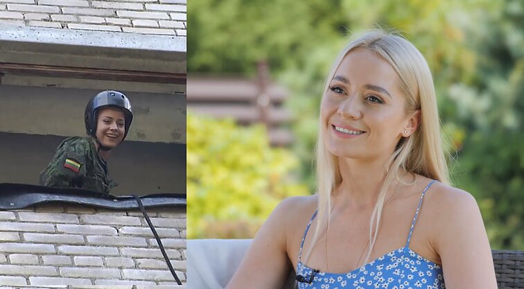 „Mis Lietuva“ nugalėtojai Rūtai Elžbietai Mazurevičiūtei dorotis su iššūkiais padeda krašto apsaugos savanorės patirtis