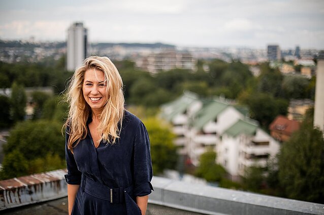 Apie santuoką su diplomatu Eitvydu Bajarūnu prabilusi Giedrė Žičkytė: net nesupratau, kada nuo „jūs“ perėjome prie „tu“