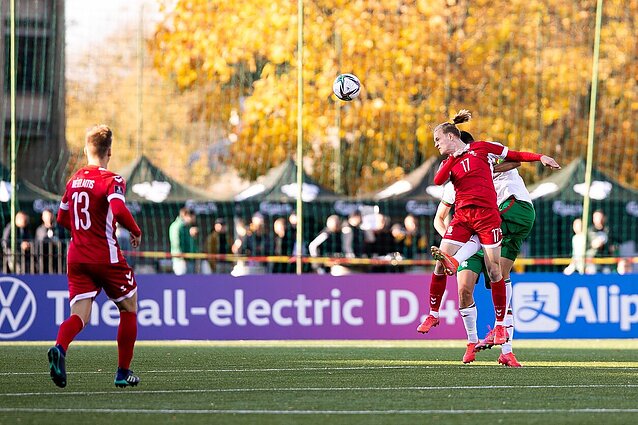 Pasaulio futbolo čempionato atrankos rungtynės. Lietuva – Bulgarija
