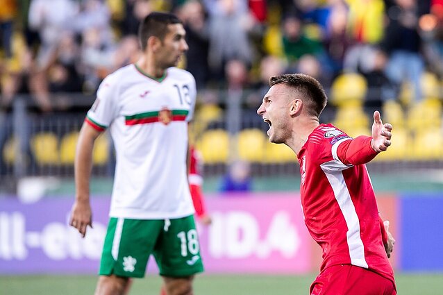 Sportas. Orai. Ilgai laukta pergalė: Lietuvos futbolo rinktinė užtikrintai nugalėjo bulgarus