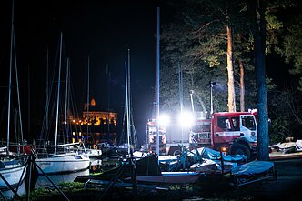 A fire in Lithuania’s Trakai burns down yacht club with 20 boats