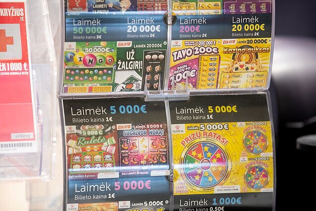 Žinios. Vyriausybė šiandien spręs dėl loterijų ir lošimų mokesčių pokyčių