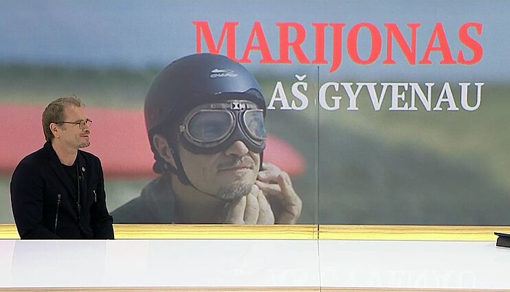 Labas rytas, Lietuva II d. Marijonas Mikutavičius pristato vaizdo klipą „Aš gyvenau“