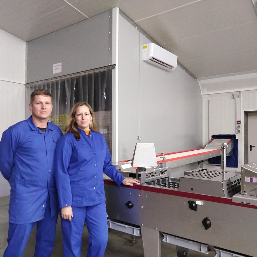 Regina Montvilienė, Šakių r. paukštininkystės ūkio šeimininkai Grita ir Audrius Balašaičiai
