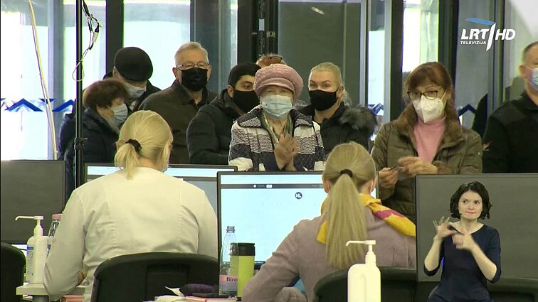 Žinios. Sportas. Orai (su vertimu į gestų k.)