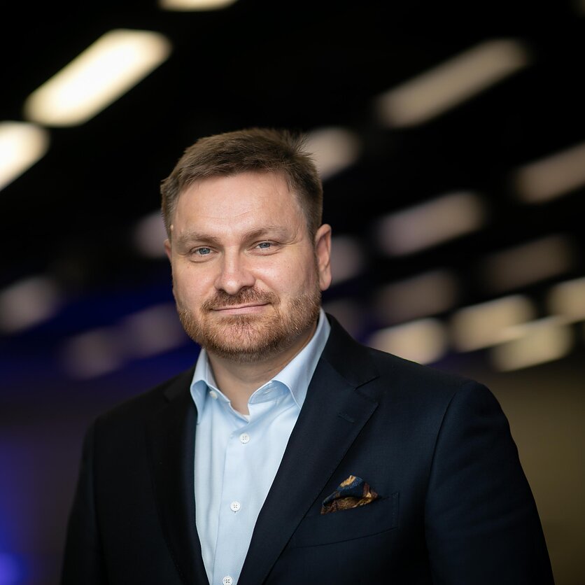 ESET Lietuva vadovas Tomas Parnarauskas 
