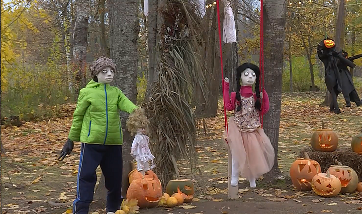 Labas rytas, Lietuva I d. Biržų rajone didelio populiarumo sulaukęs Helovino parkas šiemet tapo dvigubai didesnis