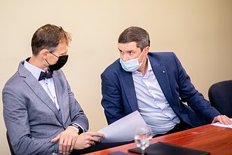 Edvinas Krungolcas ir Andrejus Zadneprovskis Edvinas Krungolcas ir Andrejus Zadneprovskis