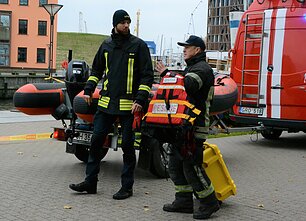Dingusio klaipėdiečio paieškos Danės upėje
