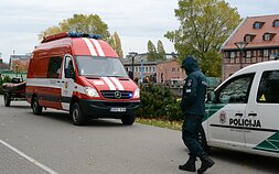 Danės upėje ieškomas dingęs klaipėdietis