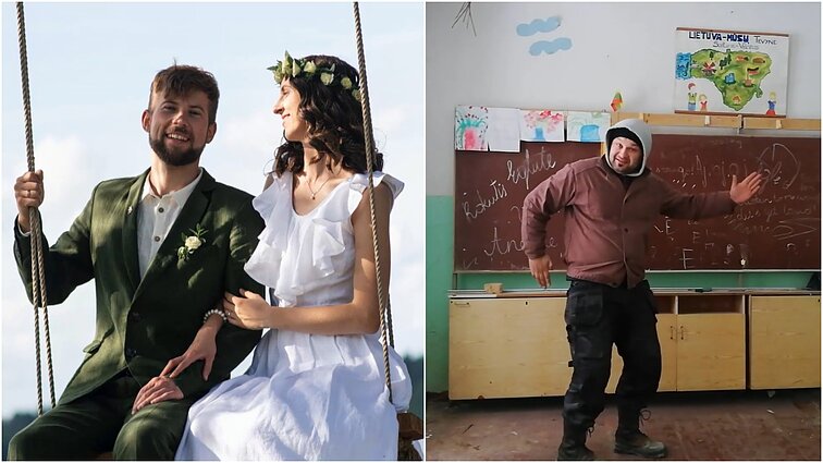 Gyvenk kaip galima švariau. Tvarias vestuves surengę Staliūnai ir Eugenijaus Barzdžiaus netradicinis projektas
