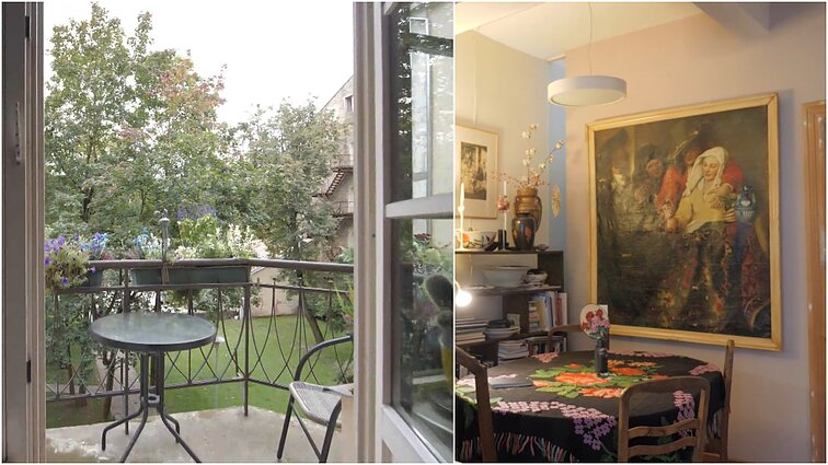 Buvusioje pelkėje iš jūros žolių plytų pastatytame name įsikūrę Bogdanai: šis namas yra lyg akvariumas