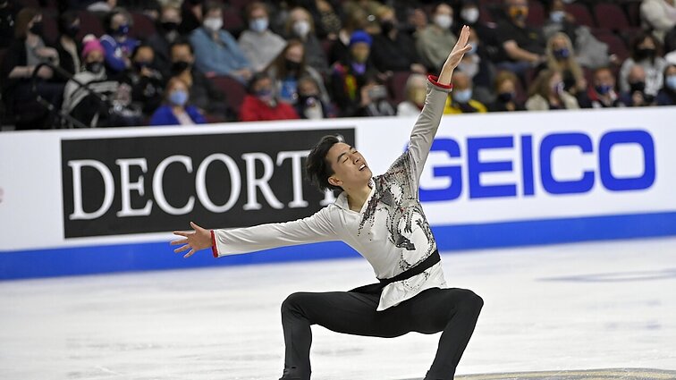 Pasaulio dailiojo čiuožimo taurės varžybos. JAV „Didysis prizas“. Vyrai. Laisvoji programa