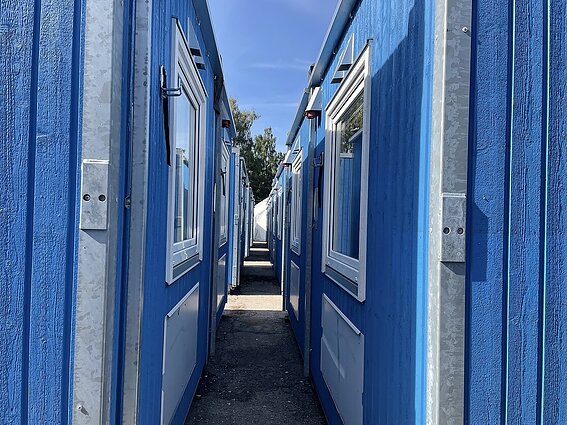 Nacionalinio kraujo centro vadovas apie Rukloje esančių migrantų vakcinaciją: mūsų tikslas – paskiepyti bent trečdalį jų