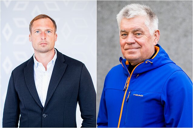 Mindaugas Griškonis ir Dainius Pavilionis