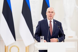 Gitanas Nausėda ir Alaras Karis