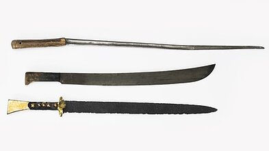Swords that belonged to the executioners of Vilnius