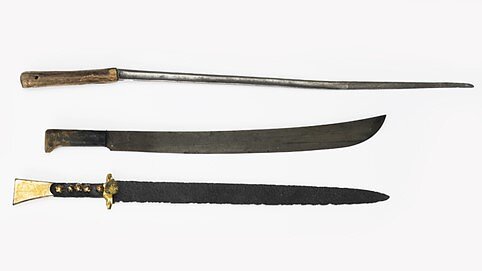 Swords that belonged to the executioners of Vilnius
