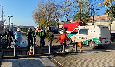 Dingusio klaipėdiečio paieškų operacija Dingusio klaipėdiečio paieškų operacija