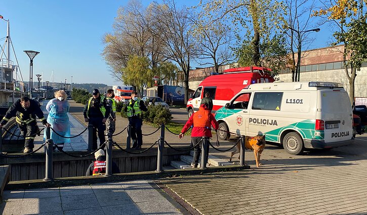 Dingusio klaipėdiečio paieškų operacija Dingusio klaipėdiečio paieškų operacija