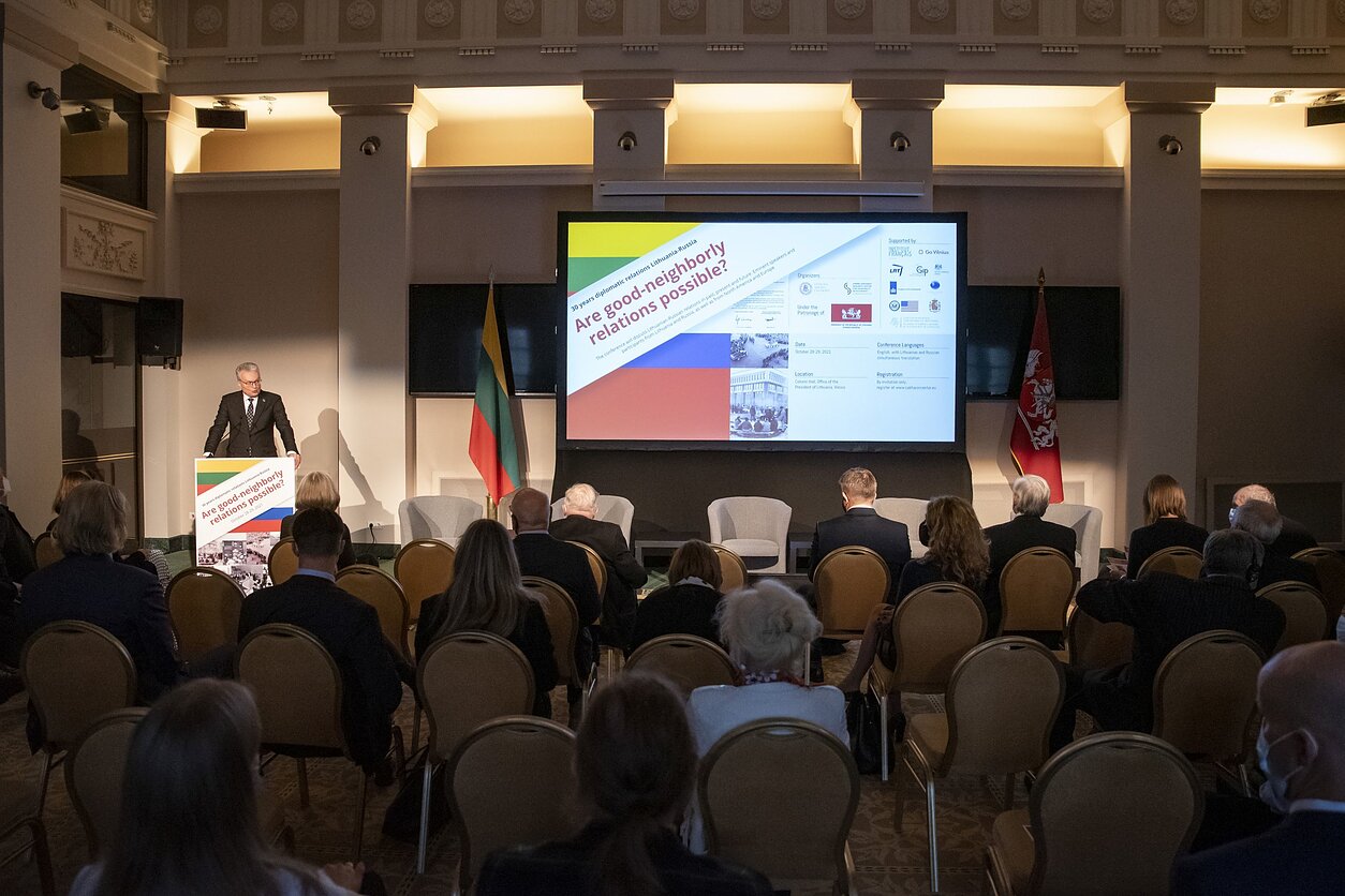 Tarptautinė konferencija „Lietuvos ir Rusijos diplomatinių santykių 30-metis“