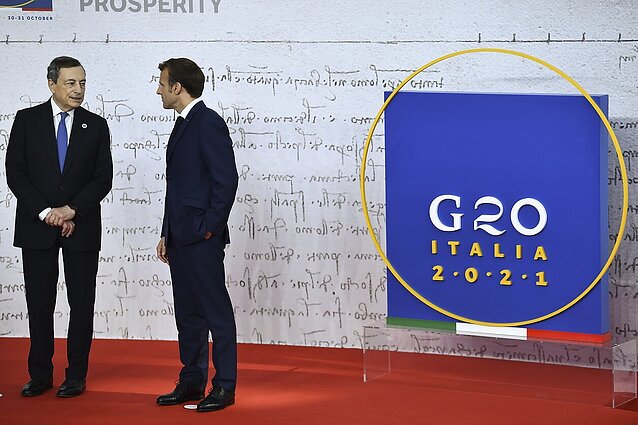 Romoje vyksta G-20 susitikimas: bus aptarti vakcinų trūkumo neturtingose šalyse ir klimato kaitos klausimai