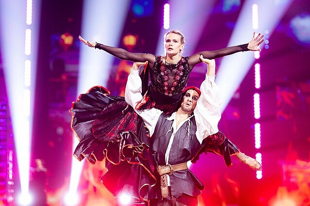 Šok su žvaigžde. Aleksandra Metalnikova ir Audrius Kleišmantas. IV laida