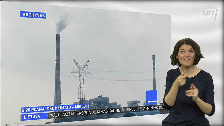 Panorama (su vertimu į gestų k.).