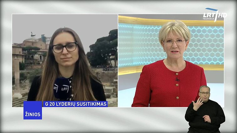 Žinios. Orai (su vertimu į gestų k.)