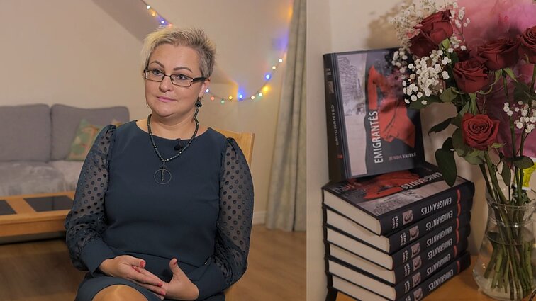 Knygą apie emigraciją parašiusi Egidija Amerikoje buvo privesta meluoti