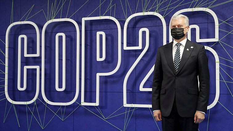 Nausėda: Lietuva tvirtai remia tarptautinius ir ES klimato kaitos tikslus