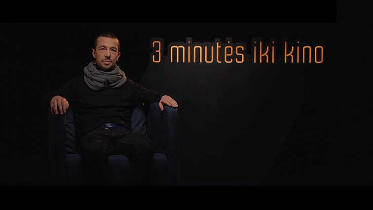 3 minutės iki kino. Pianistas, dailininkas Viktoras Paukštelis pristato filmą „Česilo pakrantėje“