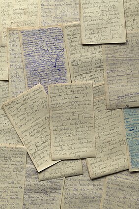 Dalia Grinkevičiūtė. Atsiminimai. Kaunas, 1949–1950 m. Rankraščio fragmentai