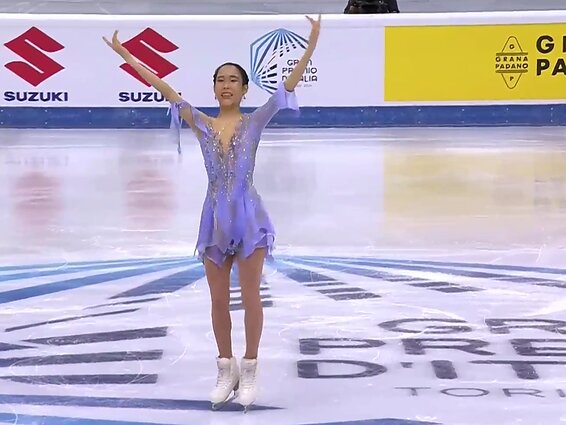 Dailusis čiuožimas. Italijos „Didysis prizas“. Moterys. Trumpoji programa