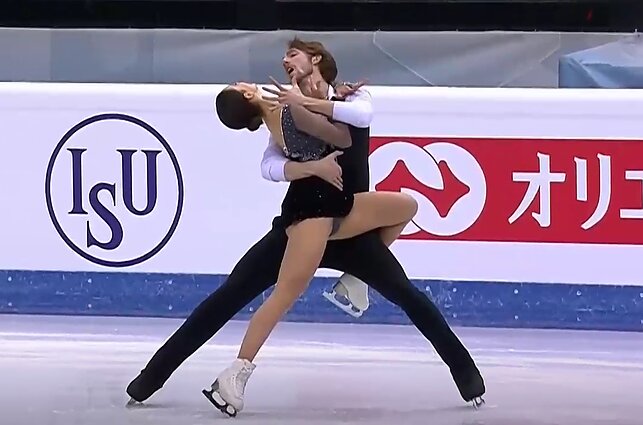 Dailusis čiuožimas. Italijos „Didysis prizas“. Poros. Trumpoji programa