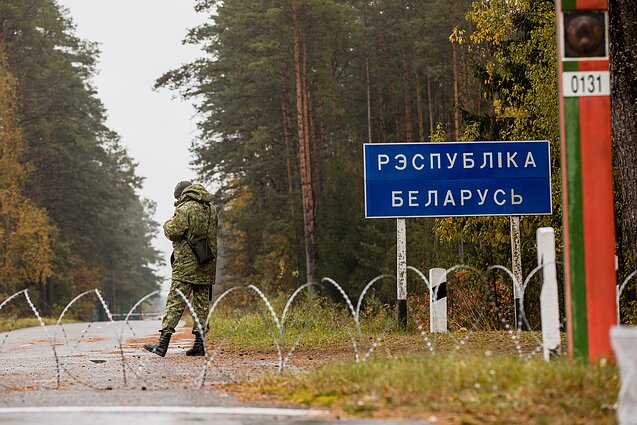Druskininkų pasienio užkardos ruože pradėti fizinio barjero įrengimo darbai