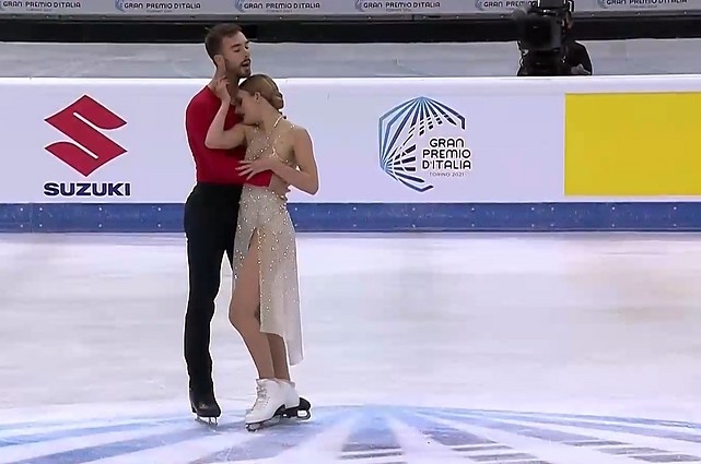 Dailusis čiuožimas. Italijos „Didysis prizas“. Šokiai ant ledo. Laisvoji programa