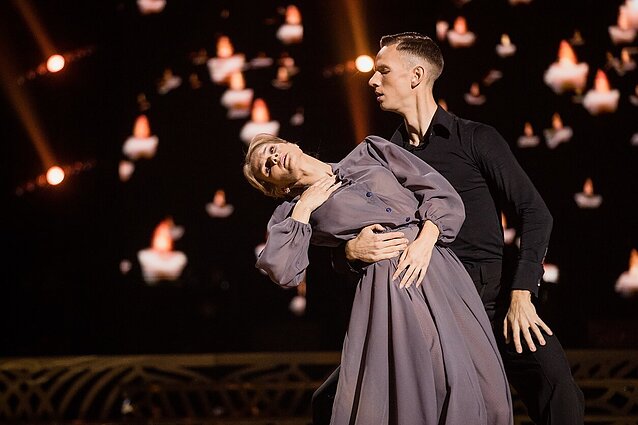 Šok su žvaigžde. Aleksandra Metalnikova ir Audrius Kleišmantas. V laida