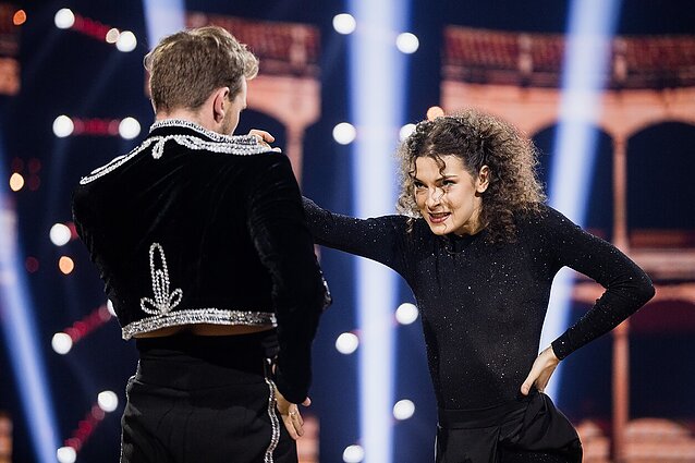 Šok su žvaigžde. Paulina Taujanskaitė ir Rolandas Beržinis. V laida