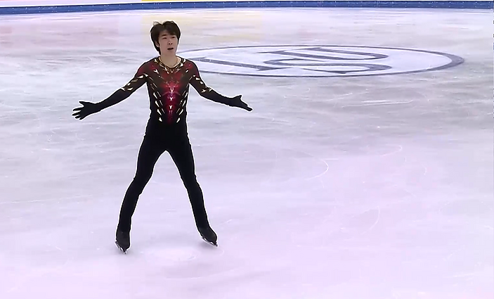 Dailusis čiuožimas. Italijos „Didysis prizas“. Vyrai. Laisvoji programa